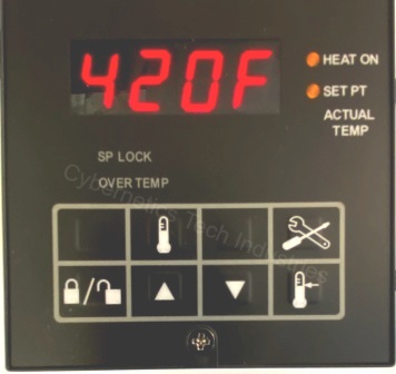 DCBBC Temperature Control Front View